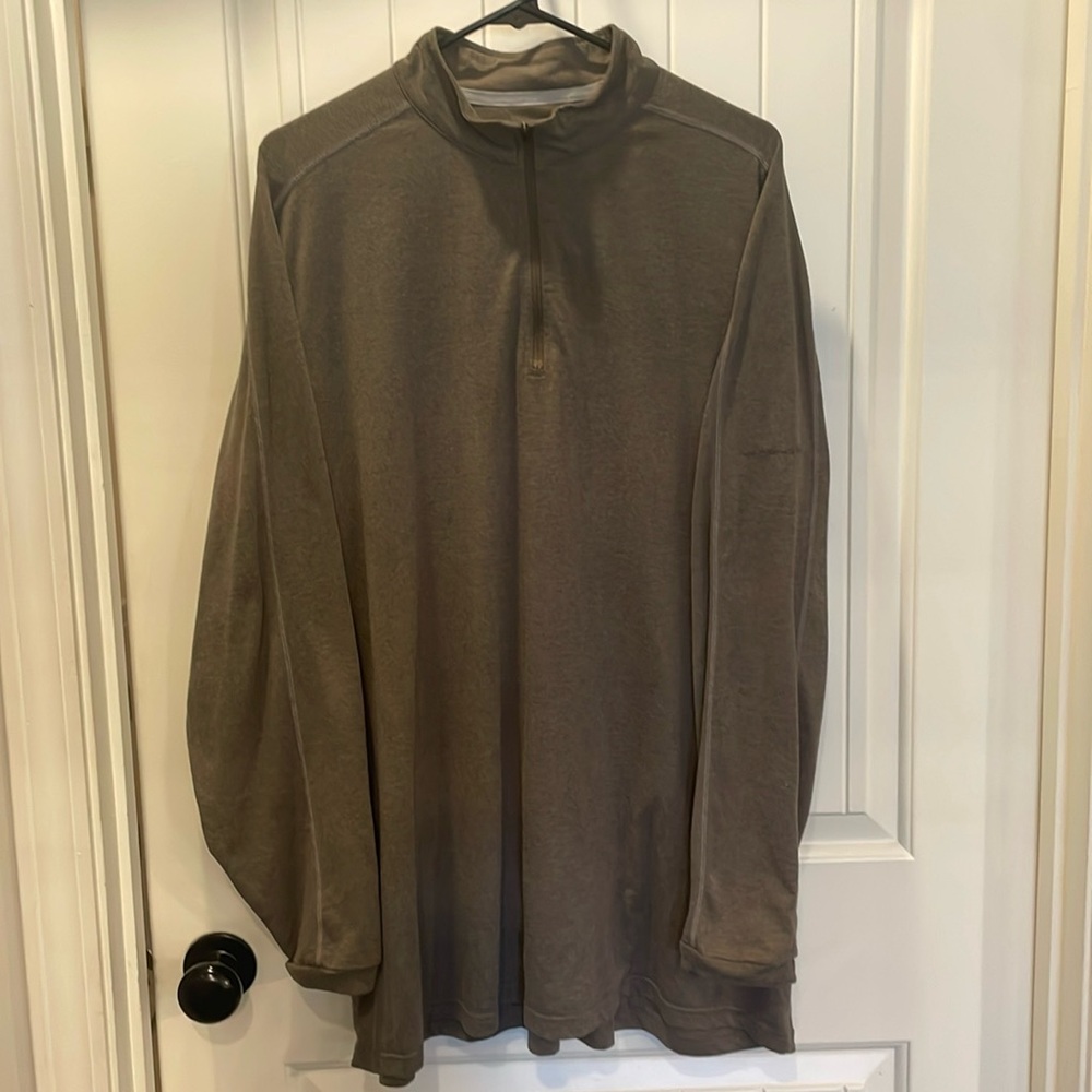 Exofficio Men's Zip Up Sweater - Olive